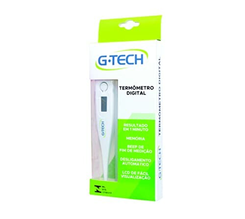 G-Tech digital thermometer in packaging